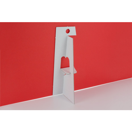 Kartonnen standaard / ezel 570 mm | Zelfklevend 