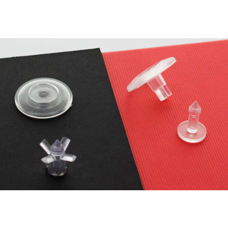 Tweedelige plugrivet (100 st.) | 15 mm 