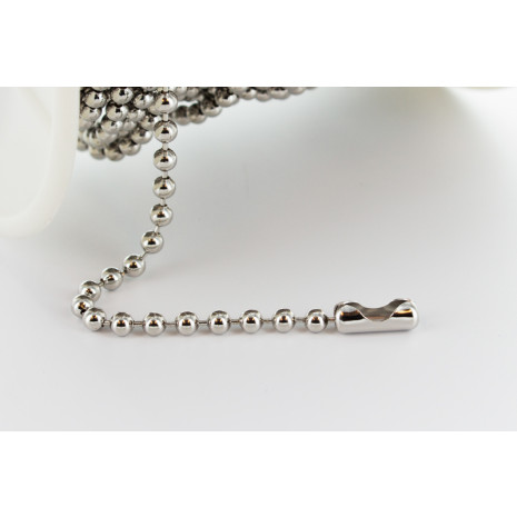 Sluiting kogelketting ø: 3 mm (1000 st.)