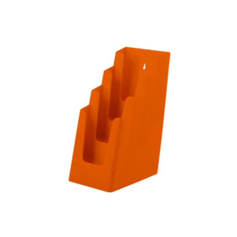 Folderhouder 4x 1/3 A4 oranje 
