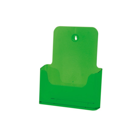 Folderhouder A4 Transparant Groen