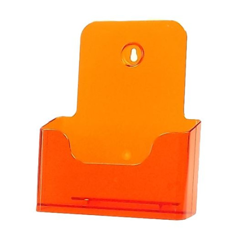 Folderhouder A5 Transparant Oranje