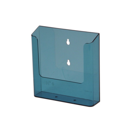Wandfolderhouder A5 Transparant Blauw