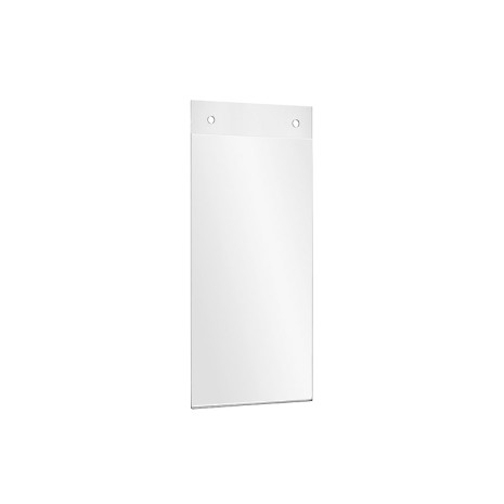 Wandkaarthouder 1/3 A4 (DIN), 2mm PMMA (plexi)
