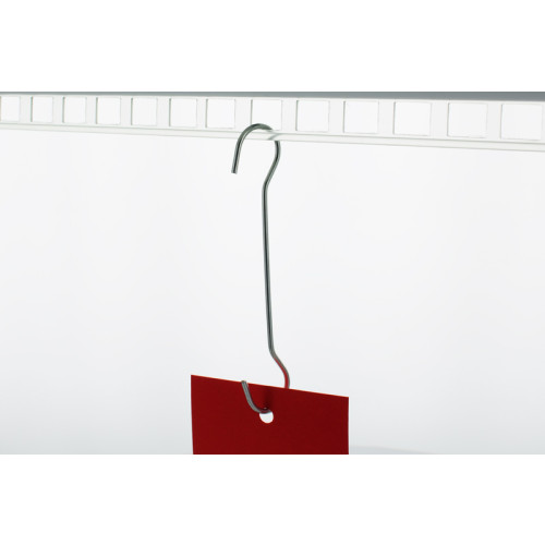 Dubbele haak spanveer 6 mm draaddiameter 50 mm OD, 180 mm vrije lengte