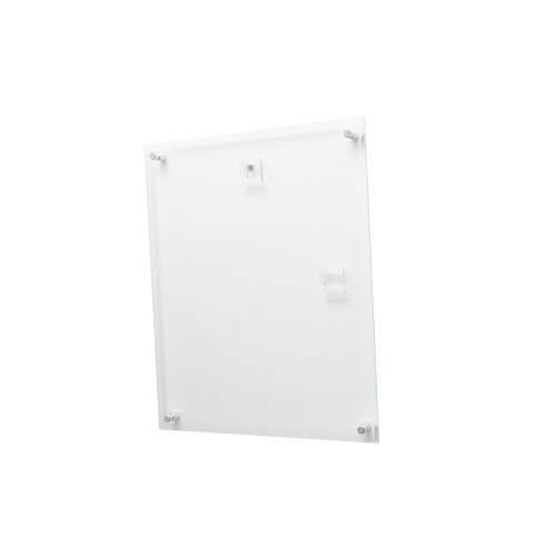 Cartes PVC perforées horizontales, format 86 x 54 mm, ép 0,76 mm
