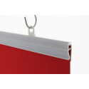 Posterklemprofiel wit 