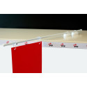 Magnetische bannerarm wit 650 mm 