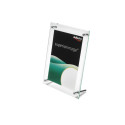 Kaarthouder A5 "Superior" (glass look), Deflecto® 