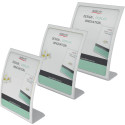 Gebogen kaarthouder A5, Deflecto®