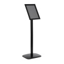 Infostandaard DECO A4, zwart (staand)