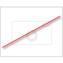 Menuclip 100 mm PMMA