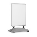 Stoepbord A1 waterbase, zilver