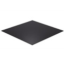 Bodemplaat T.b.v. kubus 400 x 400 x 400 mm, 3 mm PMMA (plexi) Zwart
