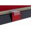 Gripper "L" flexibel (100 st.) 20 x 25 mm - max. capaciteit: 2 mm | Zelfklevend