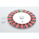 CD-Foam dot (1000 st./rol), Wit 
