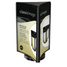 Menukaarthouder draaiend A5 3 zijdig