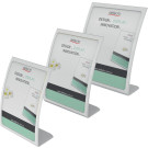 Gebogen kaarthouder A5, Deflecto®