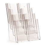 Folderhouder 1/3 A4 (DL), Taymar® | 8 vaks 