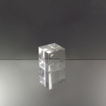 Massief acrylaat blok 70 x 70 x 70 mm (LxBxH)