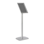 Infostandaard DECO A4, zilver (staand)