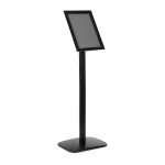 Infostandaard DECO A4, zwart (staand)