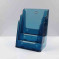 Folderhouder 3x A4 Transparant Blauw