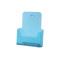 Folderhouder A4 Transparant Blauw