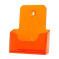 Folderhouder A5 Transparant Oranje