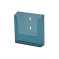 Wandfolderhouder A5 Transparant Blauw