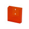 Wandfolderhouder A5 Transparant Oranje