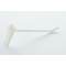 Zefklevende displayhaak wit (100 st.) 75 mm | Enkel  Zefklevende displayhaak wit (100 st.) 75 mm | Enkel