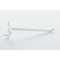 Kartonhaak wit (100 st.) 100mm | Enkel  Kartonhaak wit (100 st.) 100mm | Enkel