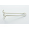 Displayhaak wit (100 st.) 100 mm | Dubbel  Displayhaak wit (100 st.) 100 mm | Dubbel