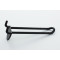 Displayhaak zwart (100 st.) 150 mm | Dubbel  Displayhaak zwart (100 st.) 150 mm | Dubbel