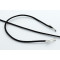 Elastische koord, 2 splintjes (200 st.) 250 mm  Elastische koord, 2 splintjes (200 st.)