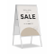 A-Stoepbord A1, zilver  A-Stoepbord A1, zilver (sale)