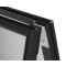 A-Stoepbord A1, zwart  A-Stoepbord A1, zwart (frame)