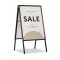 A-Stoepbord A1, zwart  A-Stoepbord A1, zwart (sale)