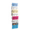 Draadfolderhouder wand 6 vaks A4, Metaal  Draadfolderhouder wand 6 vaks A4, Metaal 