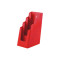 Folderhouder 4x 1/3 A4 Rood Folderhouder 4x 1/3 A4 rood 