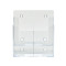 Folderhouder A4 "Classic", 2 vaks, Deflecto®   Folderhouder A4 2 vaks