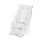 Folderhouder 1/3 A4 (DIN) "Classic", 3 vaks, Deflecto® Folderhouder 1/3 A4 3 vaks 