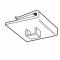 Plafond haken (100 st.) Plafond haak